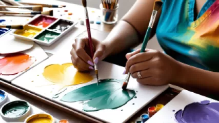 How can art therapy sessions help with healing?