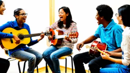 How can music therapy improve communication skills?